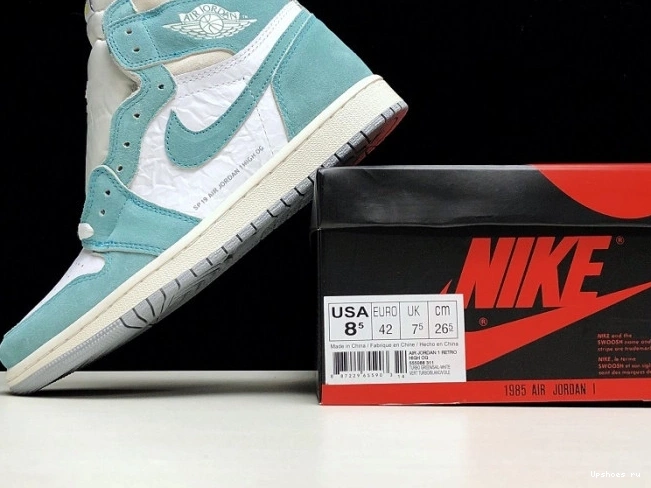 Retro OG High Green” Air 1 “Turbo Jordan 555088-311 0218